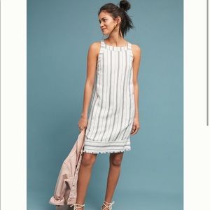 Anthropologie Linen Summer Dress